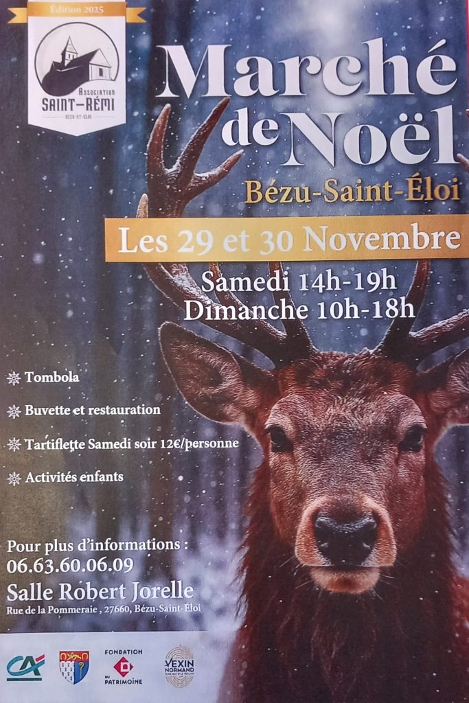 marché de noël 2025 bezu st eloi pour agenda des marchés de noël 2025